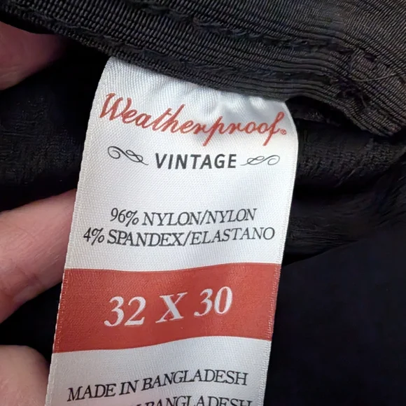 3 For $24 Weatherproof Men's Slim Black Pants - Picture 8 of 8